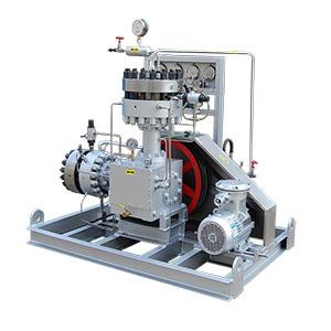 Vertical ammonia Diaphragm compressor